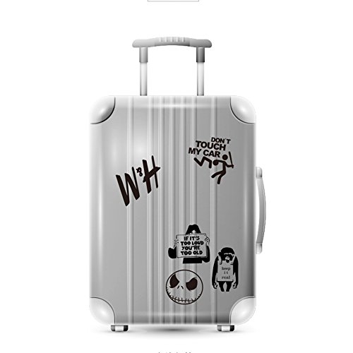 6 FNGEEN+Stickers+Clear+Motorcycle+Skateboard