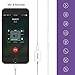 Wesoo Dual port Adapter & Splitter, Headphone Audio & Charge Adapter Compatible with iPhone 7/7 Plus, iPhone 8/8 Plus, iPhone X