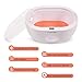 Waxkiss Hand and Foot Skin Beauty SPA with Paraffin Wax Treatment Paraffin Wax Machine 3000 ml for Hands Wrist Feet Dry and Wrinkles at Home Paraffin Wax Kit Warmer Heater Work as Facial Maskthumb 1