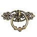 WINOMO 10pcs Cabinet Drawer Ring Pull Handle Cupboard Door Knob (Antique Brass)
