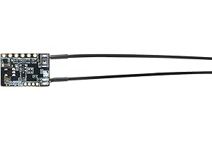 FrSky Archer Plus RS Mini SBUS/FBUS/F.Port Receiver – Tiny Lightweight 16CH with OTA Full Range Control S.Port Redundancy & Telemetry for Access/ACCST D16 RC Aircraft
