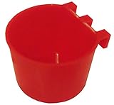 12 PACK OF RITE FARM PRODUCTS 8 OZ PIGEON QUAIL DOVE CHICKEN RABBIT BIRD FEEDER WATER DRINKER CUPS WIRE CAGE