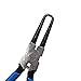 BASIKER 7'' Clamp Pliers Remove Gas Line Vacuum Line Fuel Line Hose Electrical Connectors Tool for Auto Maintenance Quick Remove Especially For Limited Space Inexpensive & Effective