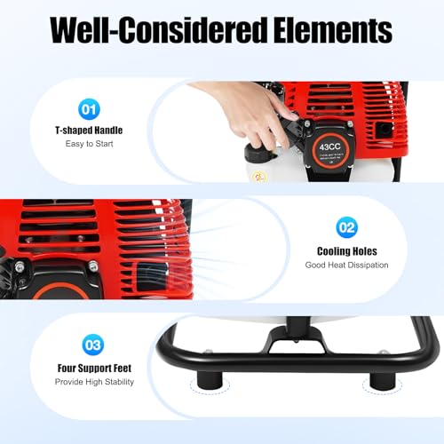2 Stroke Gas Powered Water Pump, 1'' 43CC Gasoline Engine Water Pump photo 11