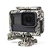 SHOOT Camouflage Gray Protective Frame Mount Stand Housing Case for GoPro Hero 7 Black/Hero 6/5/HERO(2018) Side Open Mount Shell Cover for Go Pro Hero 5 Action Camera Accessories