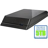 Avolusion HDDGear 5TB (5000GB) 7200RPM 64MB Cache USB 3.0 External PS4 Gaming Hard Drive (PS4 Pre-Formatted) - PS4, PS4 Slim, PS4 Slim Pro - 2 Year Warranty