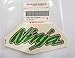 Kawasaki Genuine Original Ninja Fuel Tank Sticker Decal Green/Silver/Black