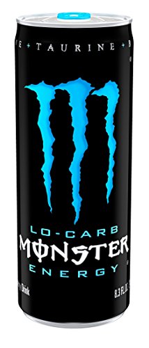 Lo-Carb Monster Energy, Energy Drink, 8.3 Ounce (Pack of 24)