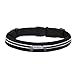 Manzoo Top Fit Running Belt Waist Bag Fanny Pack with 2 Zipper, Water Resistant Pouch Comfortable Fit Most Mobile Phones