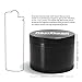 Masterdam Grinders Premium Large 2.5 Inch Herb Grinder with Pollen Catcher - 4 Piece Black Aluminum 
