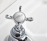 Bristan Bristan 1901 Basin Pillar Taps with Crosshead Chrome N 1/2 C CD view 7