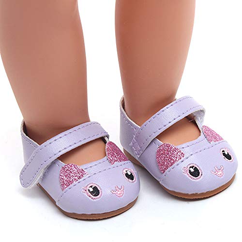 Yesyes Lovely Cute Shoes Fits 18 Inch American Girl Doll Accessory Girls' Toy