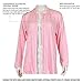 Inspired Comforts Mastectomy Recovery Shirt with Drain Pockets & Drainage Tube Fasteners, Pink XL