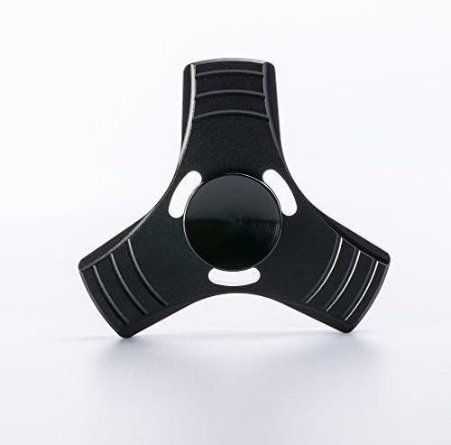 Spinner Fidget 2017 New Popular Relieve Stress Finger Spinner Metal Material (Metal Material Black)