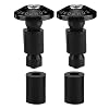 EVGATSAUTO Motorcycle Bar End Plug Cap, 1 paar 22mm 7/8 inch Motorcycle Stuur End Slider Plug Caps voor Racing ATV…