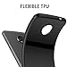 Aeska Moto Z2 Force Case, Ultra [Slim Thin] Flexible TPU Soft Skin Silicone Protective Case Cover for Motorola Moto Z2 Force Edition (Black)