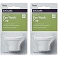 Flents Eye Wash Cup, Wash Out Dirt, Loose Eyelashes, & Other Irritants White (Pack of 2)