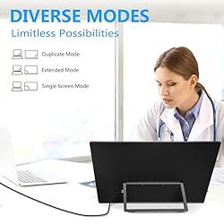 Portable Monitor 18.5 Inch 120 Hz 1080P 100% sRGB