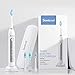 Electric Toothbrush, Rechargeable Electric Sonic Toothbrush for Adult 48000 VPM, SONICOOL Toothbrush 2 Minutes Timer 3 Brushing Modes with 4 Replacement Heads IPX7 Waterproof     primary