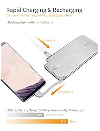 luxtude 5000 mAh portátil cargador de iPhone