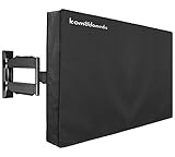 Outdoor TV Cover 40” – 43” - Waterproof TV Enclosure Offers 360-Degree Coverage, Accommodates Single Mounts and Stands - Weatherproof, Dust-Proof, UV Protection - Heavy-Duty, Premium Quality