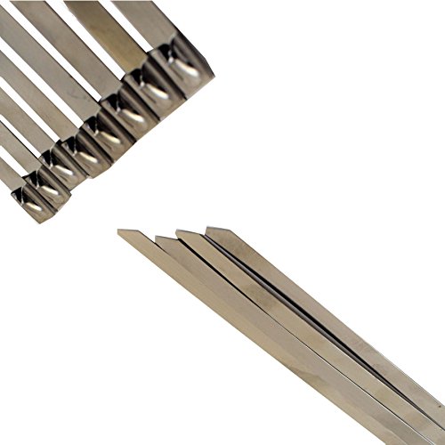 50pc Stainless Steel Metal Cable Ties Zip Ties 360mm x 4.6mm Bergen