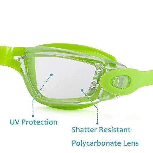 image for Aegend Swim Goggles, Swimming Goggles No Leaking Anti Fog UV Protectio