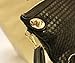 Ladies Punk Rivet Studded Spike Quilted Evening Party Clutch Purse Wallet Handbag