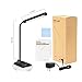 SOLLED Desk Lamp, Upgraded Flexible Table Lamp, 8W Dimmable Eye-Caring Desk Lamps Office with 48 LG LEDs, 5 Dimming Levels, 5 Color Modes, Sensitive Touch Control