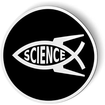 AK Wall Art Science Fish Rocket - Magnet - Car Fridge Locker - Select Size