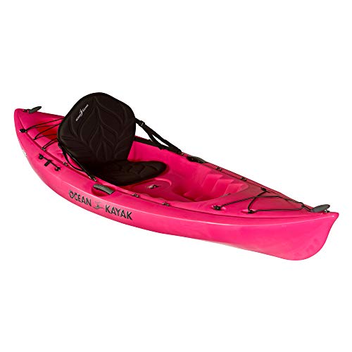 Ocean Kayak Venus 11 One-Person Women's Sit-On-Top Kayak, Fuchsia, 10 Feet 8 Inches