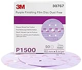 3M Hookit Purple Finishing Film Abrasive Disc