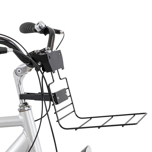 TRIXIE Halterung für Front-Fahrradkorb – zubehör für Fahrradkorb – zur Montage am Lenker – passend für Artikel 13108
