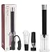 Cherry Juilt Wine Air Pressure Pump Opener Set Wine Bottle Cork Remover Accessory Tool Kit with Wine Aerator Pourer Foil Cutter and Vacuum Stopper Perfect Gift