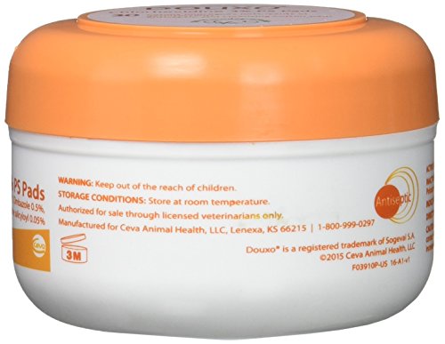 Sogeval Douxo 30 Count Chlorhexidine 3-Percent PS Pads - Thumbnail 3