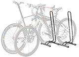 CyclingDeal Adjustable 6 Bike Floor Parking Rack Storage Stand Bicycle