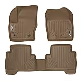MAXFLOORMAT Floor Mats for Ford Escape (2013-2017) / C-Max (2013-2017) Complete Set (Tan)