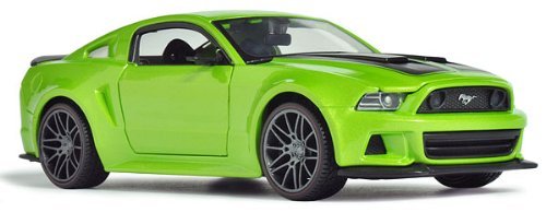 2014 Ford Mustang Street Racer Metallic Light Green 1/24 by Maisto 31506
