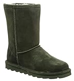 BEARPAW Women's Elle Short Winter Boot Forest Green