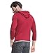 StyleDome Men's Solid Color Long Sleeve Muscle Hoodies Tops Blouse Shirt Wine Red S