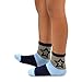 TeeHee Kids Boys Fashion Fun Cotton Crew Socks 6 Pair Pack (6-8Y, Big Star)