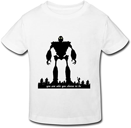 AOPO The Iron Giant Shirt For Toddlers Unisex (2-6 Years) 4 Toddler White