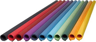 FABRISA 8100307 Roll of Kraft Paper, Yellow