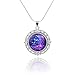 CAETLE Milky Way Galaxy Love Pendant Necklace for Mother Women lady Girl primary
