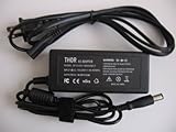 Thor Brand Replacement Ac Adapter Plug for Hp Pavilion Ac Adapter Dv7-1245dx Dv7-1247cl Dv7-1424nr Dv7-1426nr Dv7-1428ca Dv7-1444us Dv7-1448dx Dv7-1450us Dv7-1451nr Dv7-1464nr Dv7-1468nr Dv7-2019ca Dv7-2111us Dv7-3024ca Dv7-3028ca Dv7-3048ca Power Cord Power Supply 65 Watt 65w
