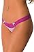 Velvet Kitten Perfectly Centered Thong #124465 (Medium, Purple)