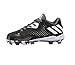adidas Performance Kids' Wheelhouse 4 K Baseball Cleat, Black/White/Silver Metallic, 1.5 M US Little Kid