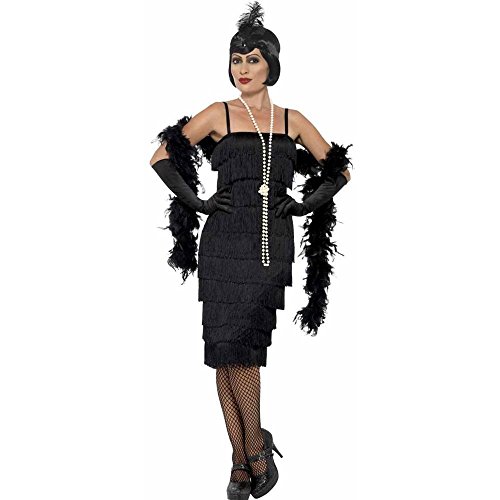 Smiffy's Women's 1920's Black Flapper Costume