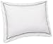 Amazon Brand – Pinzon 400-Thread-Count Egyptian Cotton Sateen Hotel Stitch Sham - King, Silver Grey