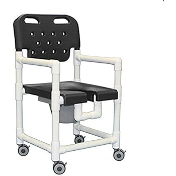 Amazon.com: IPU ELT820 P Elite Rolling Shower Commode ...